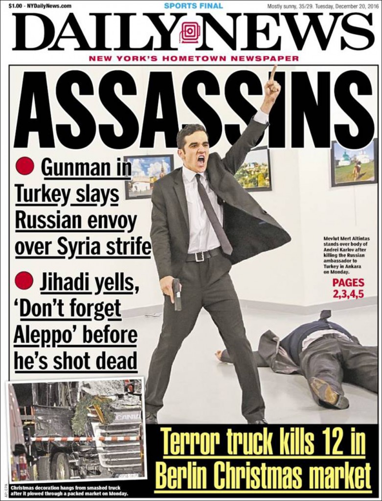 Las mejores tapas de diarios y revistas de 2016 SF assassins