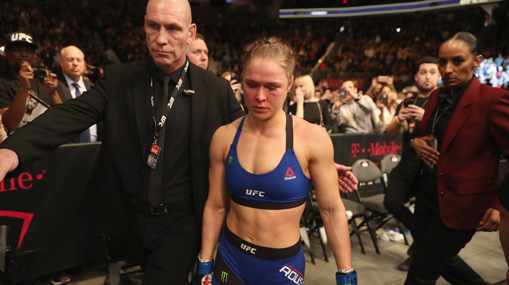 Ronda Rousey cobró USD 3 millones a pesar de su derrota en 48 segundos ante Amanda Nunes (AFP)