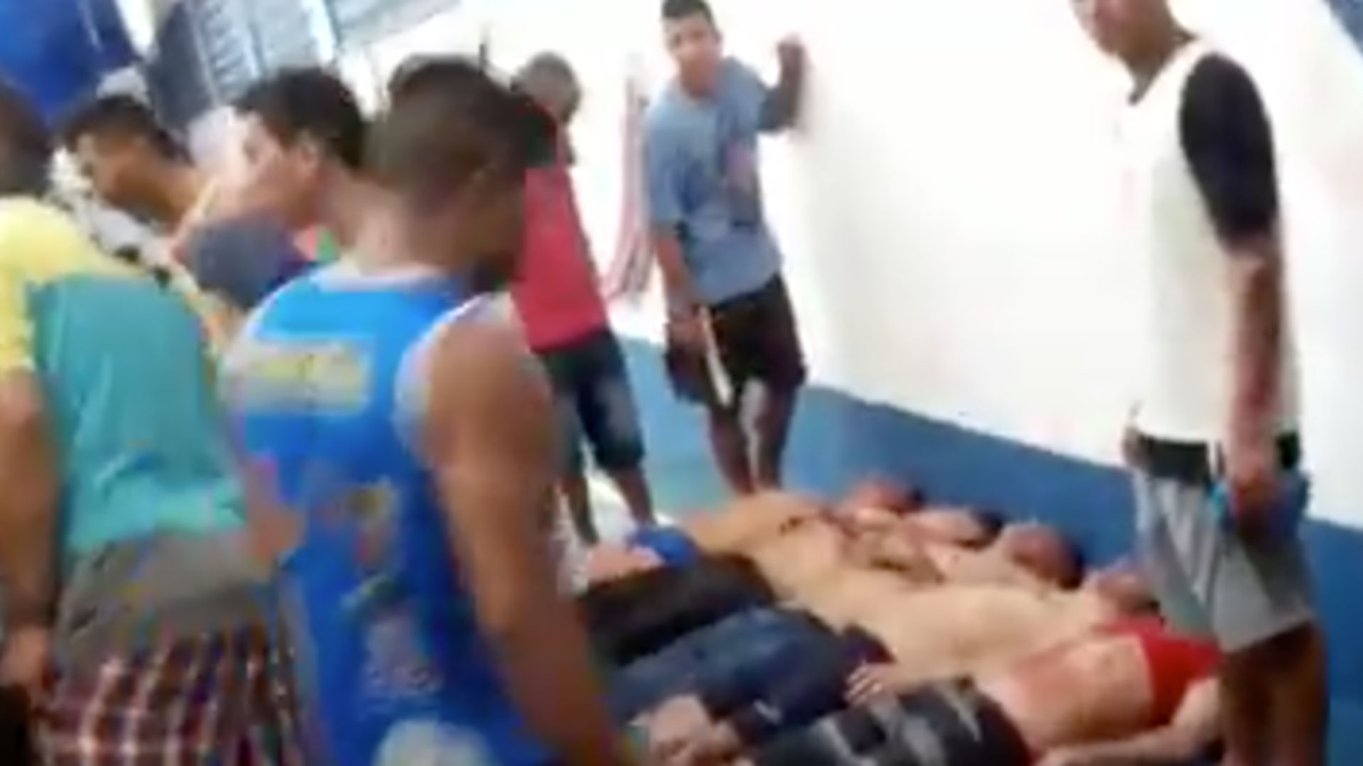 Imágenes del motín en Manaos