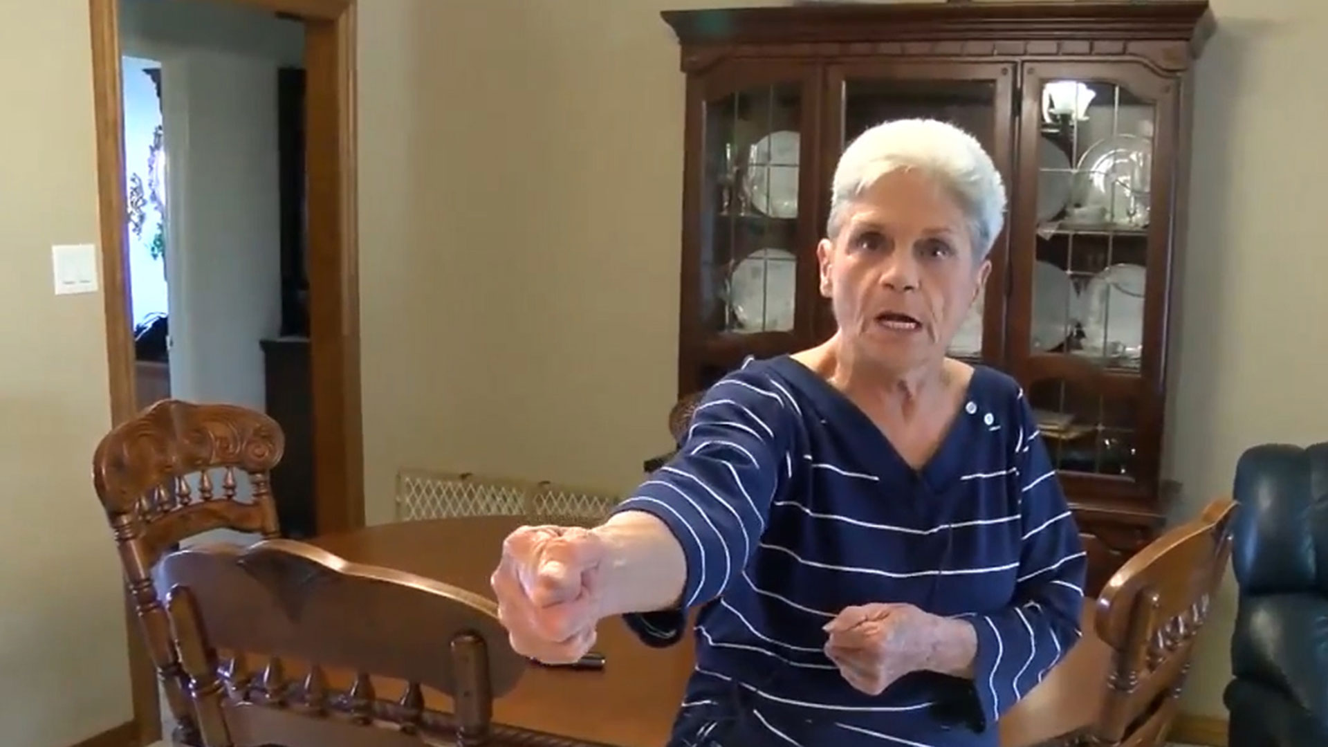 “Fue el susto de mi vida”, relató Rebbie Roberson