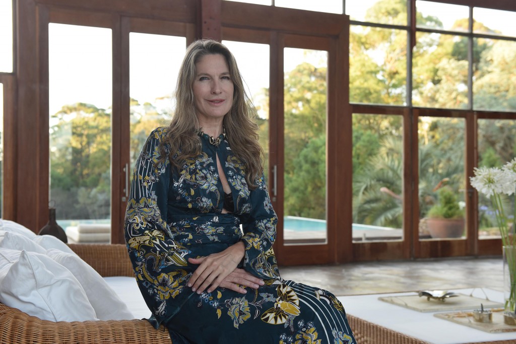 Ana Rusconi recibió a Infobae en su exclusiva residencia en Punta del Indio, Punta del Este (Fede Romero)