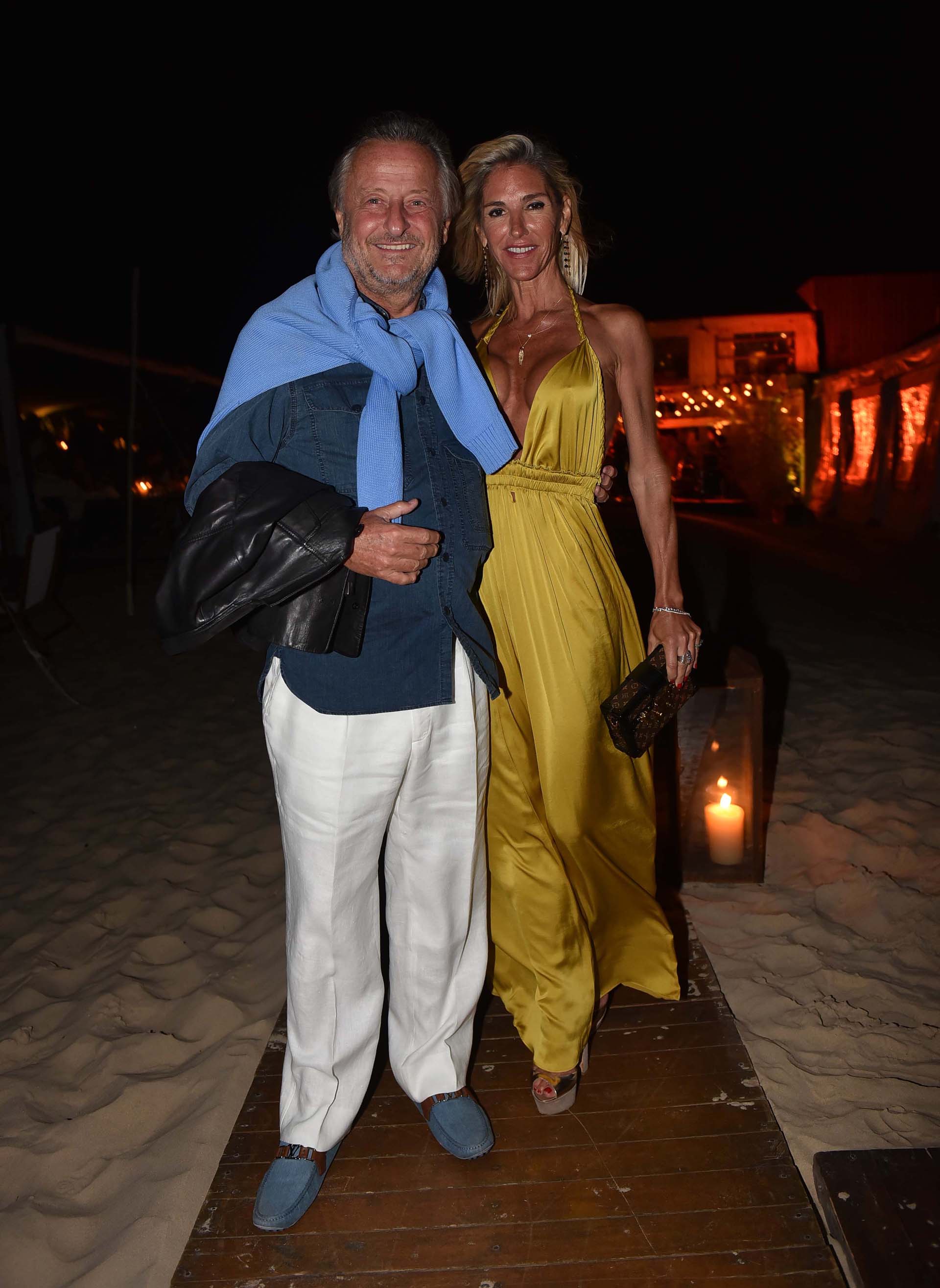Cristiano Rattazzi y Gabriela Castellani