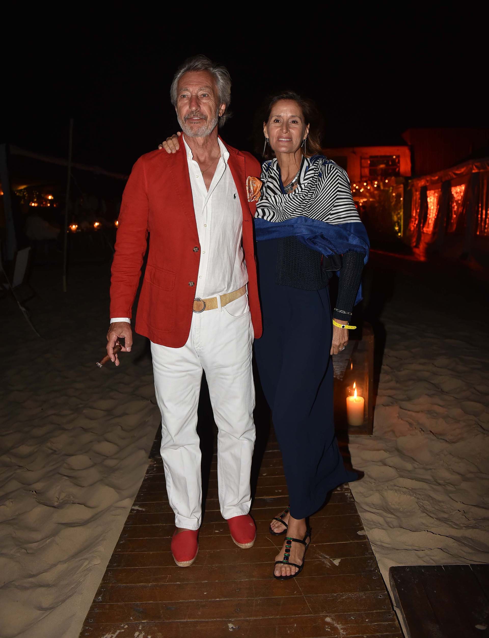 Germán Neuss y Gabriela Flores Pirán