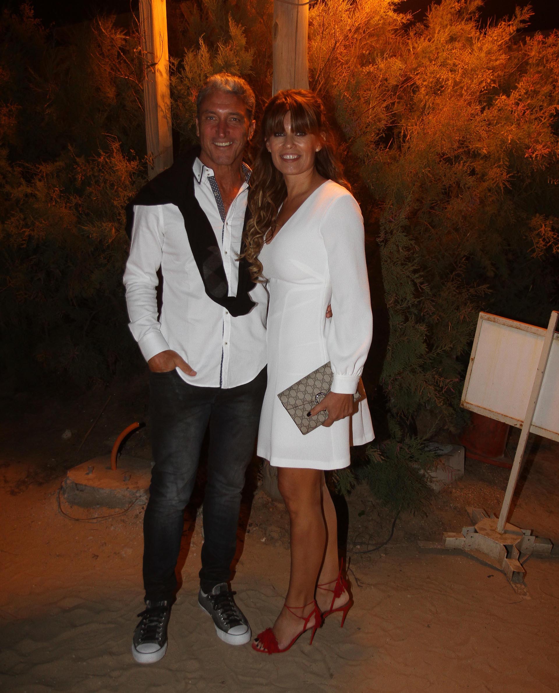 José Scioli y María Pinto
