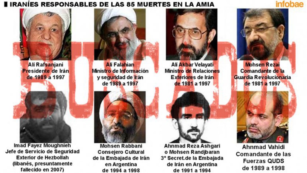 Rafsanjani, entre los ochos acusados por el atentado a la AMIA