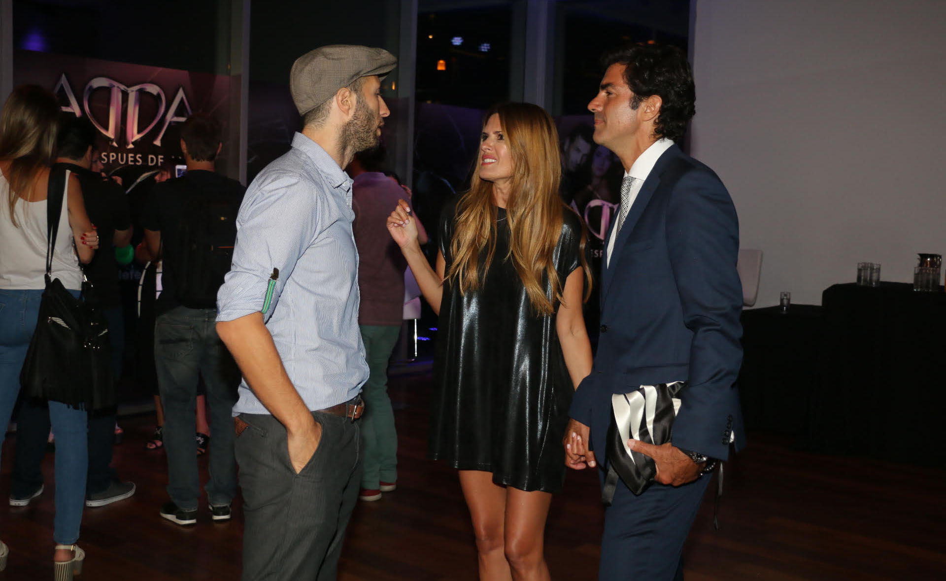 Tomas Yankelevich, Isabel Macedo y su esposo, Juan Manuel Urtubey