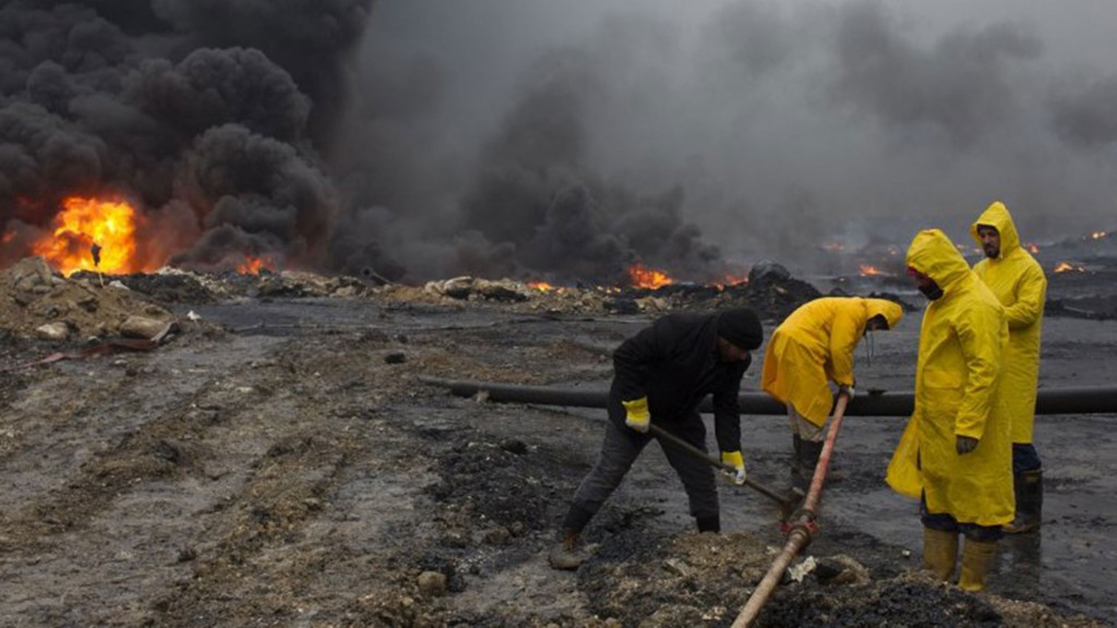 El Estado Islámico apenas controla tres pequeños pozos petroleros en Irak