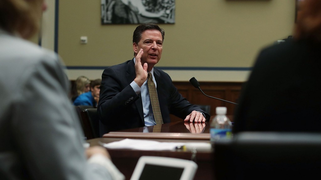 El director del FBI, James Comey