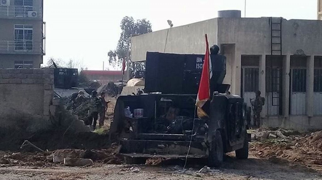 El avance de las tropas iraquíes sobre el centro de Mosul
