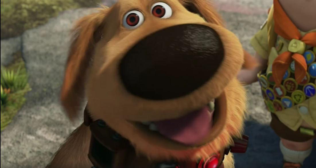 Dug, el perro que habla…