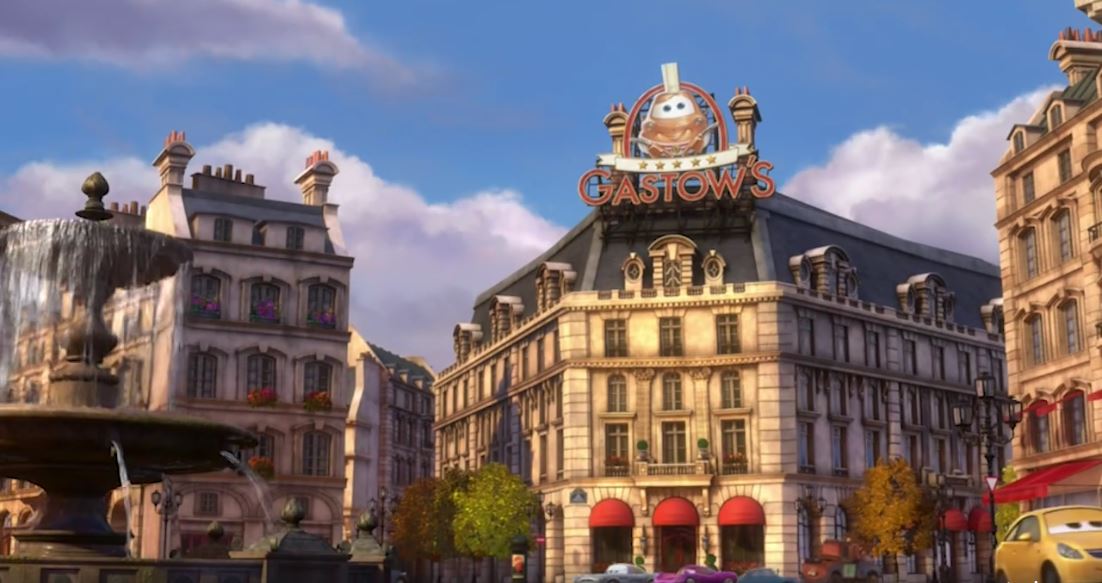 Similar al de Gusteau, en ‘Cars’ aparece el de Gastow