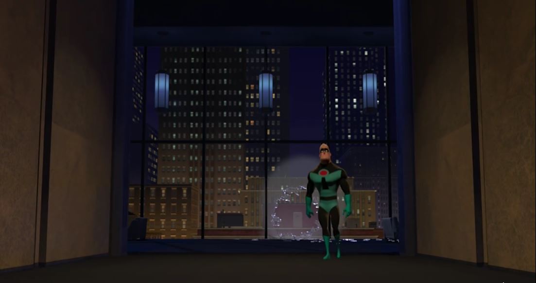 Robert Bob Parr, con su traje alternativo