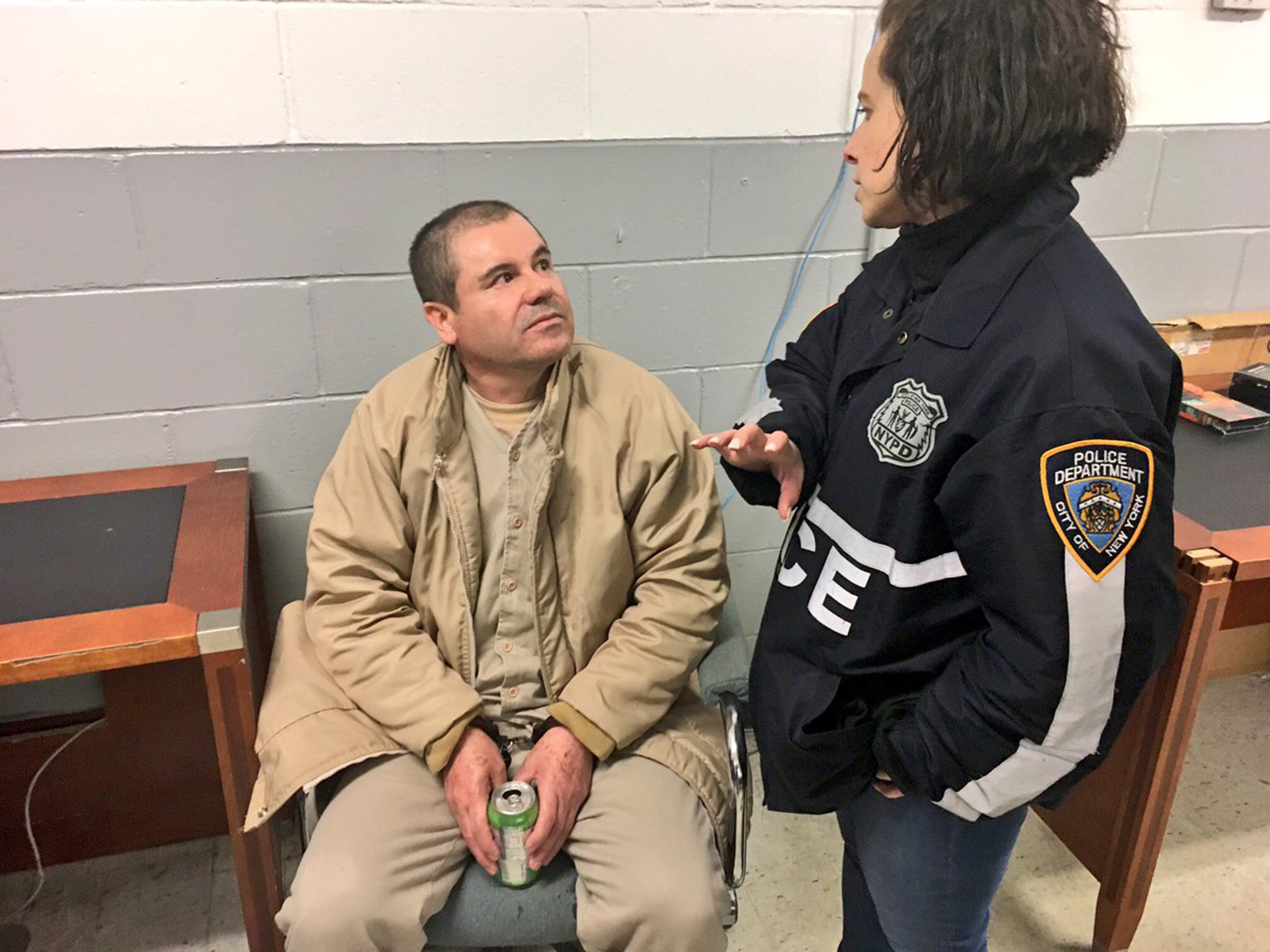 “El Chapo” Guzmán está a días de recibir su sentencia (Foto:@ShimonPro)