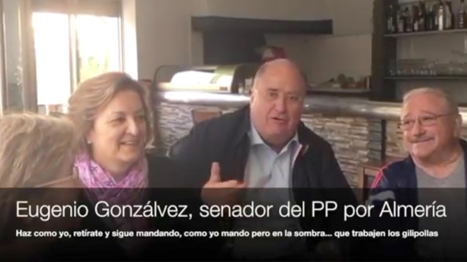 Senador gilipollas Eugenio Gonzalvez 1920