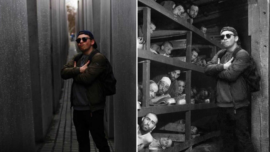 Yolocaust,artista satiriza gente que insulta el holocausto Yolocaust,artista satiriza gente que insulta el holocausto