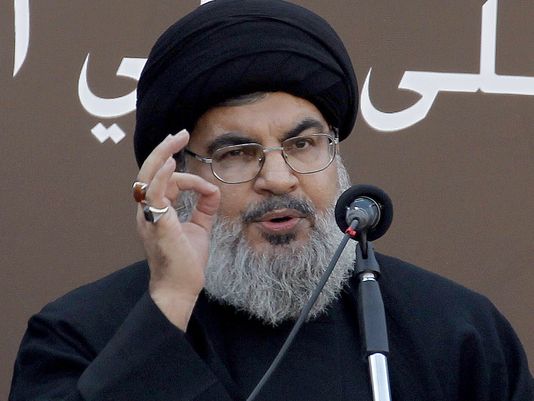 El jefe de Hezbollah, Hassan Nasrallah