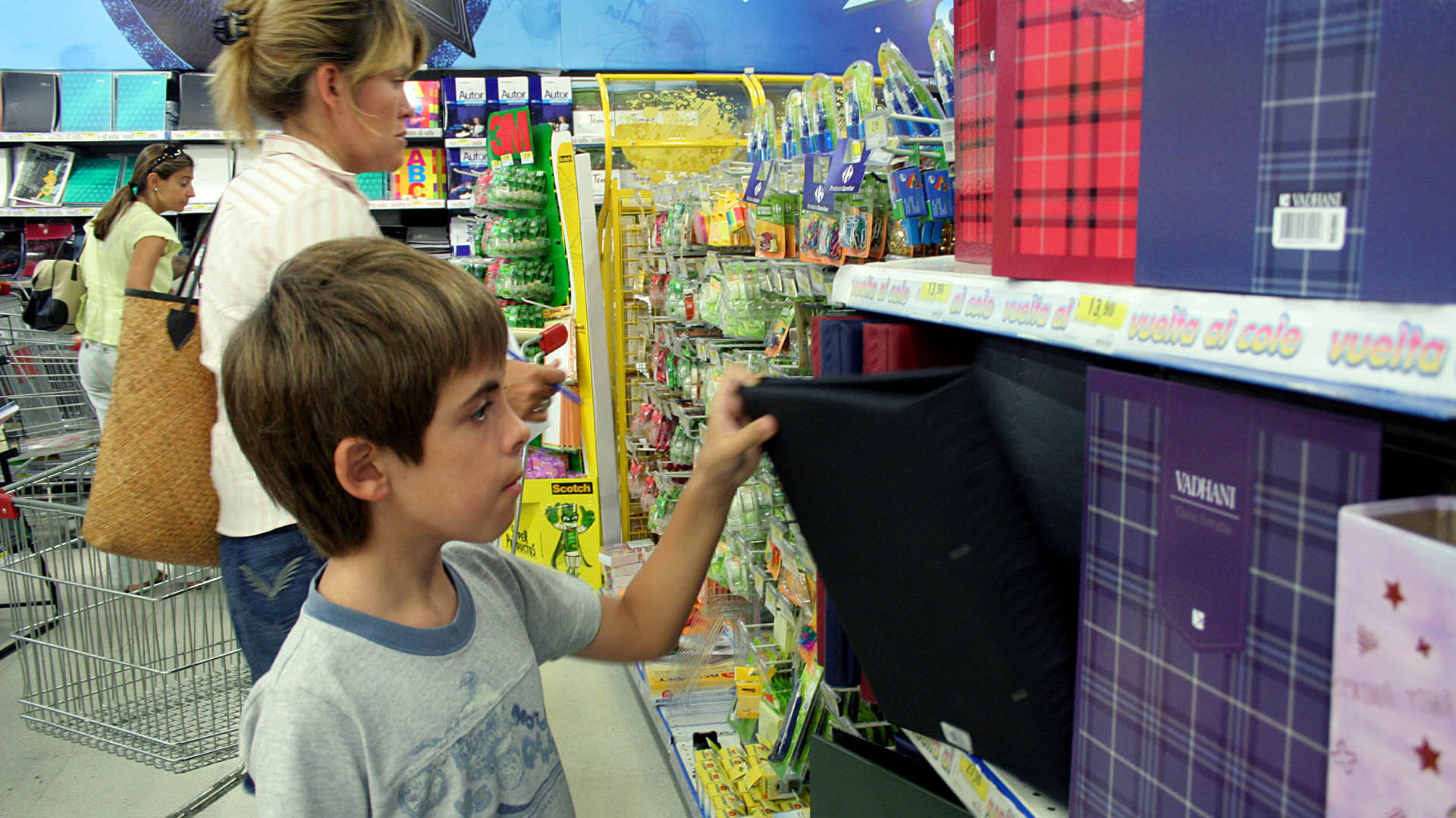 Hay 37 útiles escolares en el programa de Precios Cuidados (Télam)