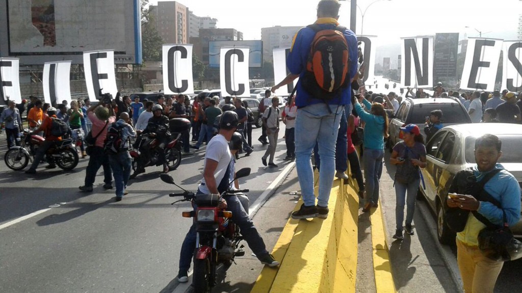 Capriles había anticipado esta nueva modalidad de protesta sorpresa (@Pr1meroJusticia)