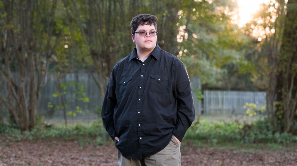 Gavin Grimm, el adolescente de Virginia que busca poder usar el baño que corresponde a su identidad de género (National Geographic/Eric Kruszewski)