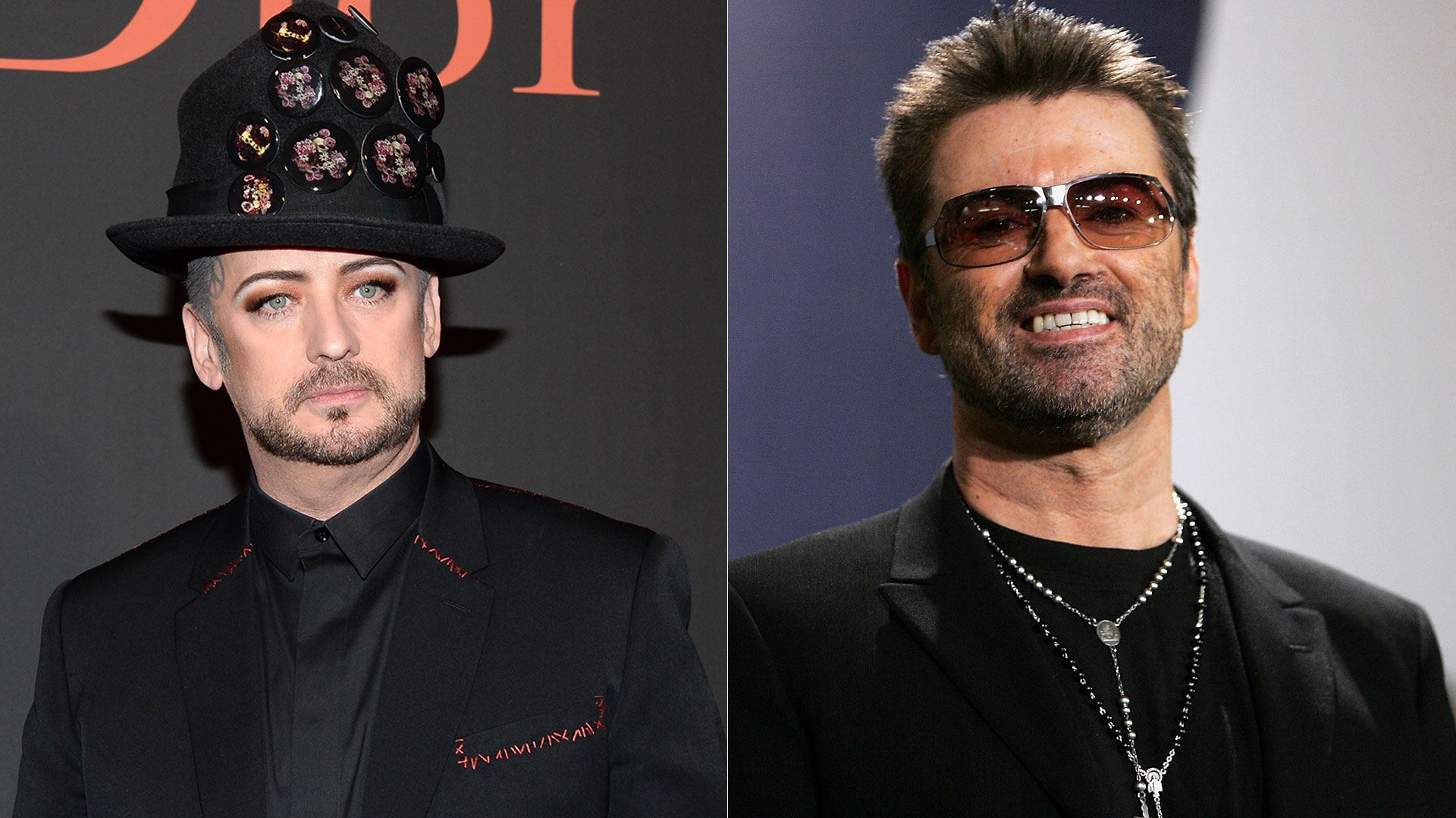 (Getty) Boy George reconoció que su relación George Michael era muy distante