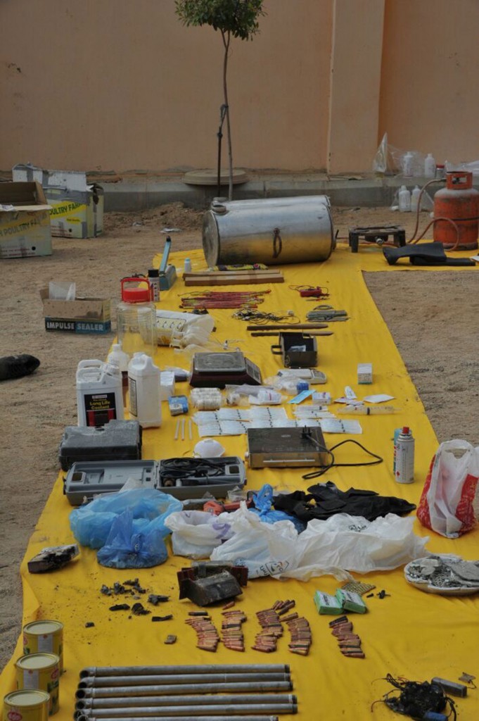 La célula yihadista planeaba ataques en Arabia Saudita