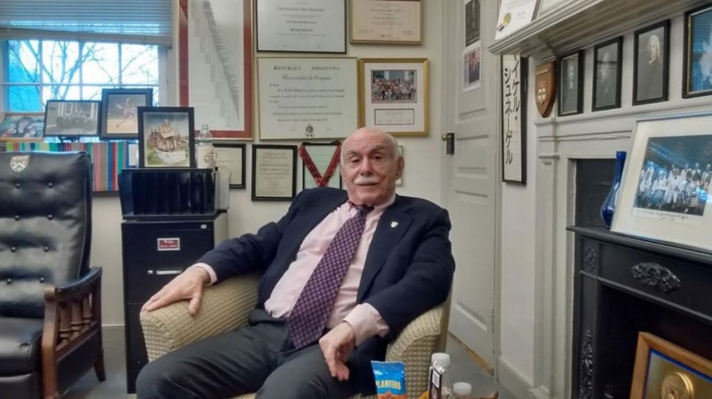 Michael Shinagel, el decano de Harvard que sobrevivió al Holocausto y dedicó parte de su vida a la paz entre isralíes y palestinos (Times of Israel)