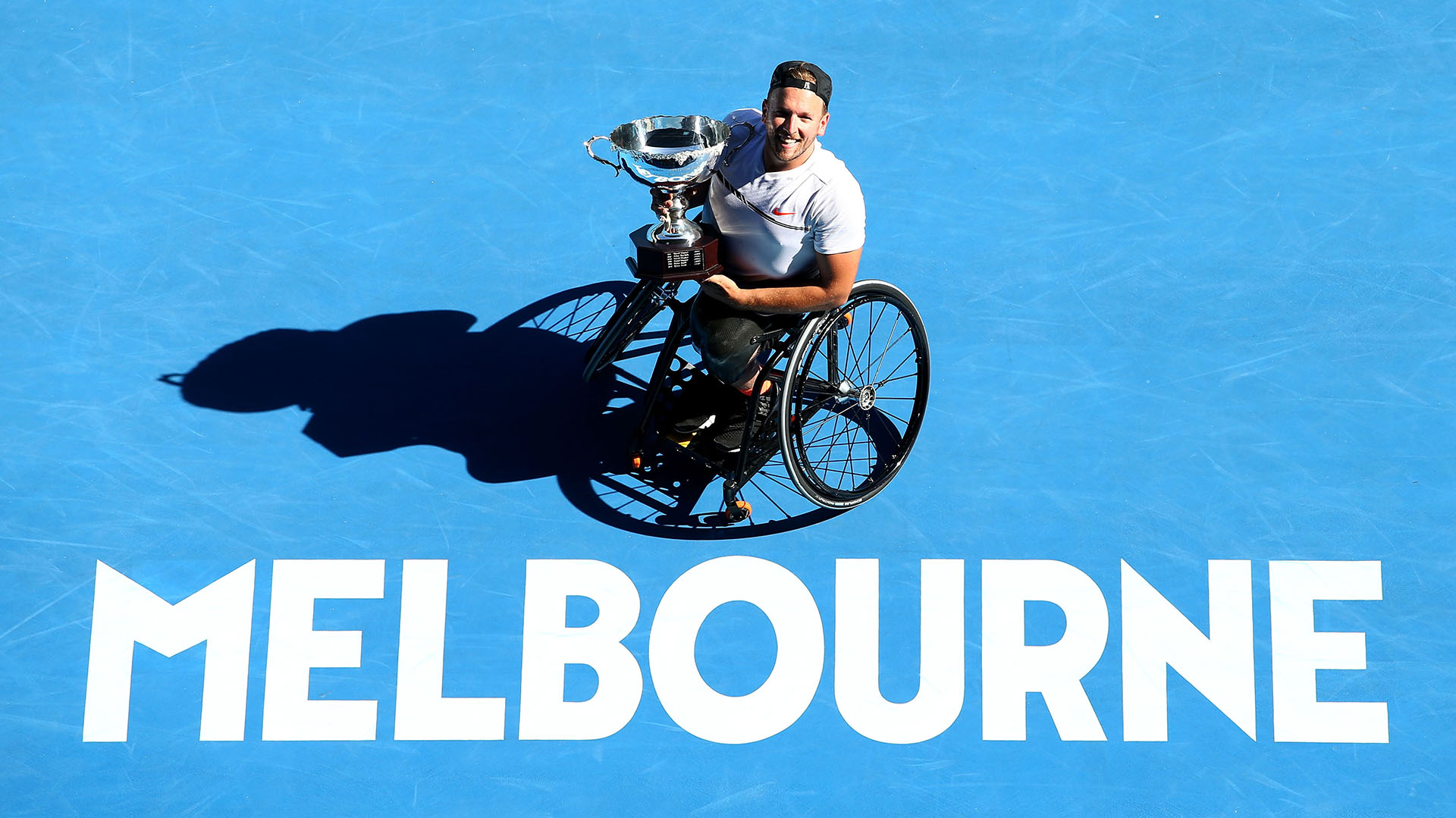 Este año se consagró campeón del Abierto de Australia (Getty)