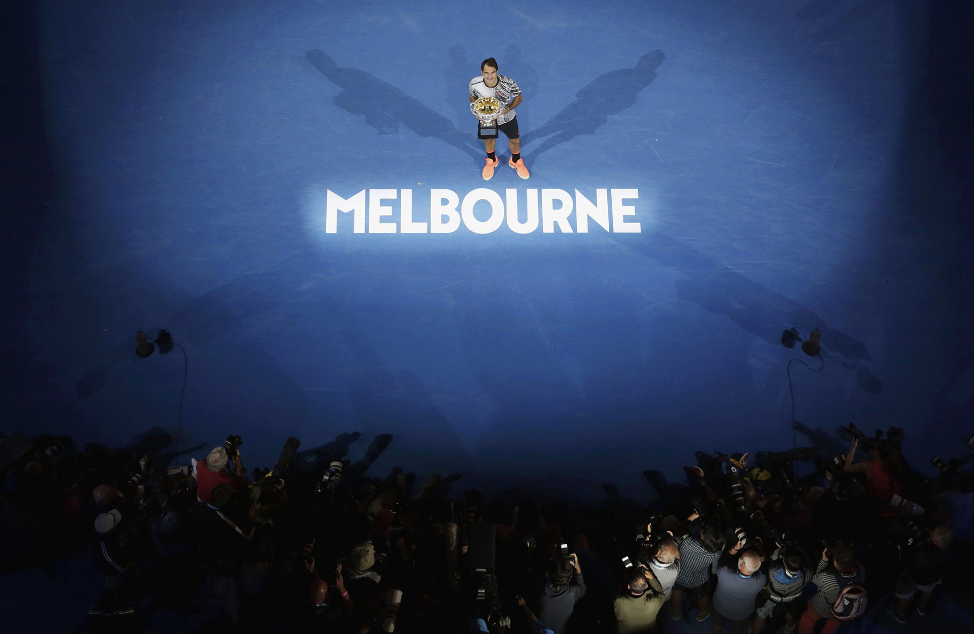Roger Federer quedó con 18 títulos grandes mientras que en lo más alto se encuentra Margaret Court con 24
