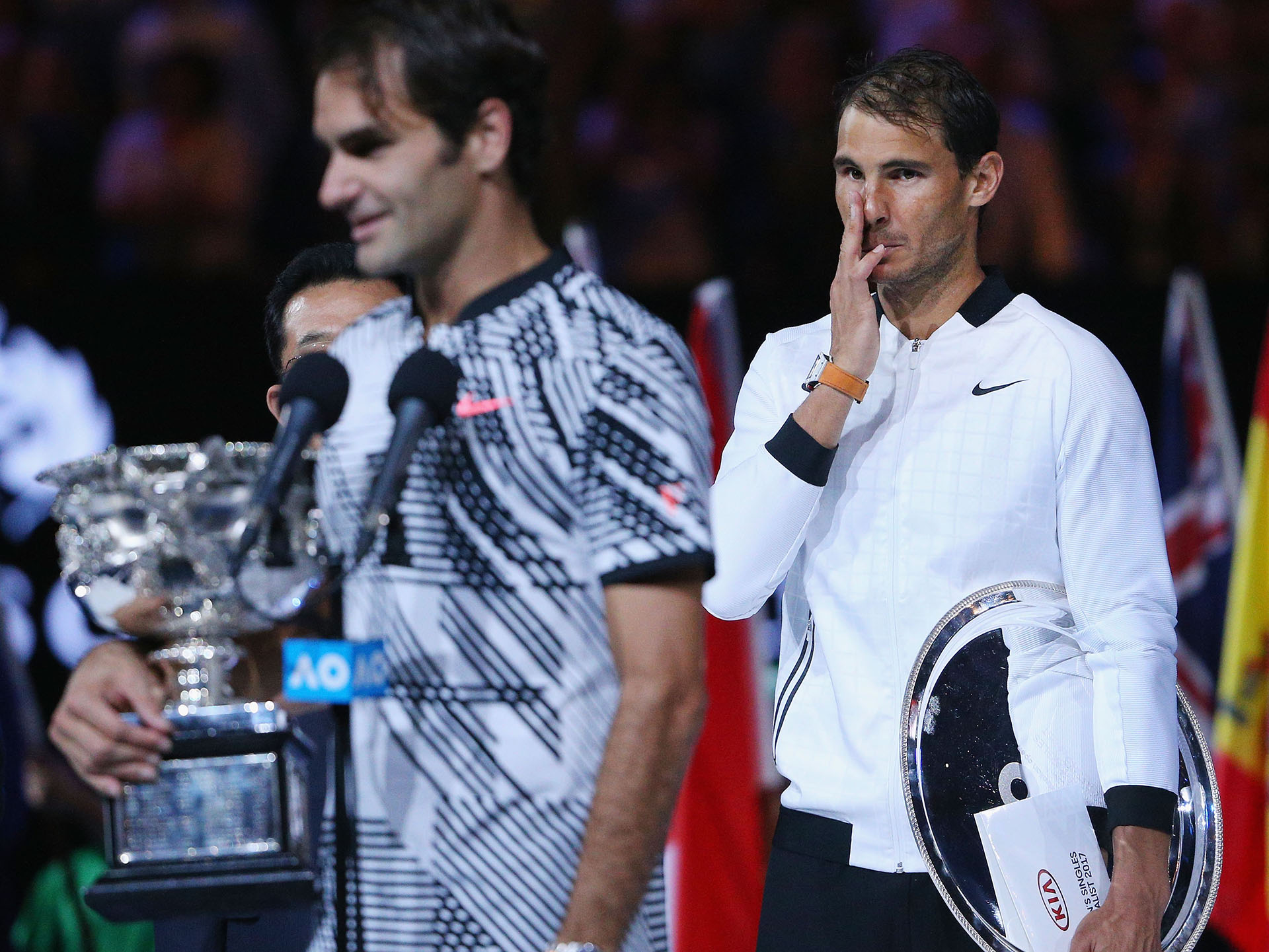 Federer se convierte en el primer jugador en ganar cinco títulos de tres diferentes Grand Slams