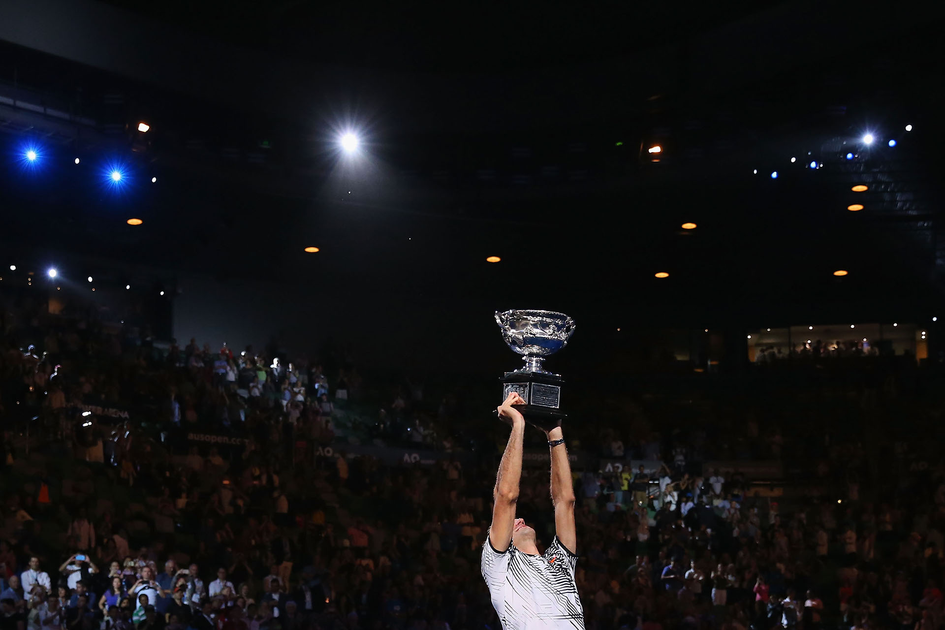 Roger Federer continúa siendo el jugador que más titulos de Grand Slam ganó. Con 18 supera por cuatro a su inmediato perseguidor, Rafael Nadal