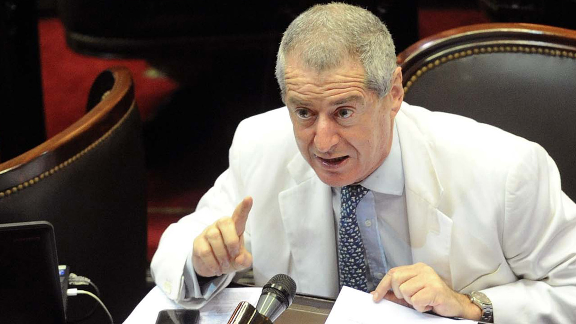 Jorge Landau, apoderado del PJ (Télam)