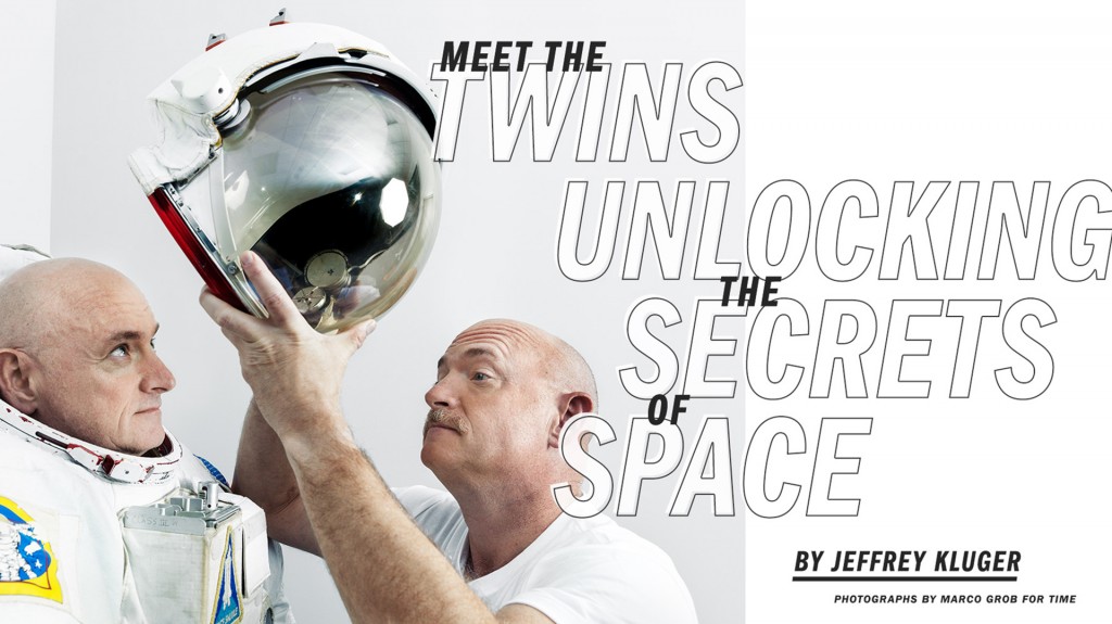 “Conozca a los gemelos que están descubriendo los secretos del espacio”. Entrevista de la revista TIME (Marco Grob – TIME)
