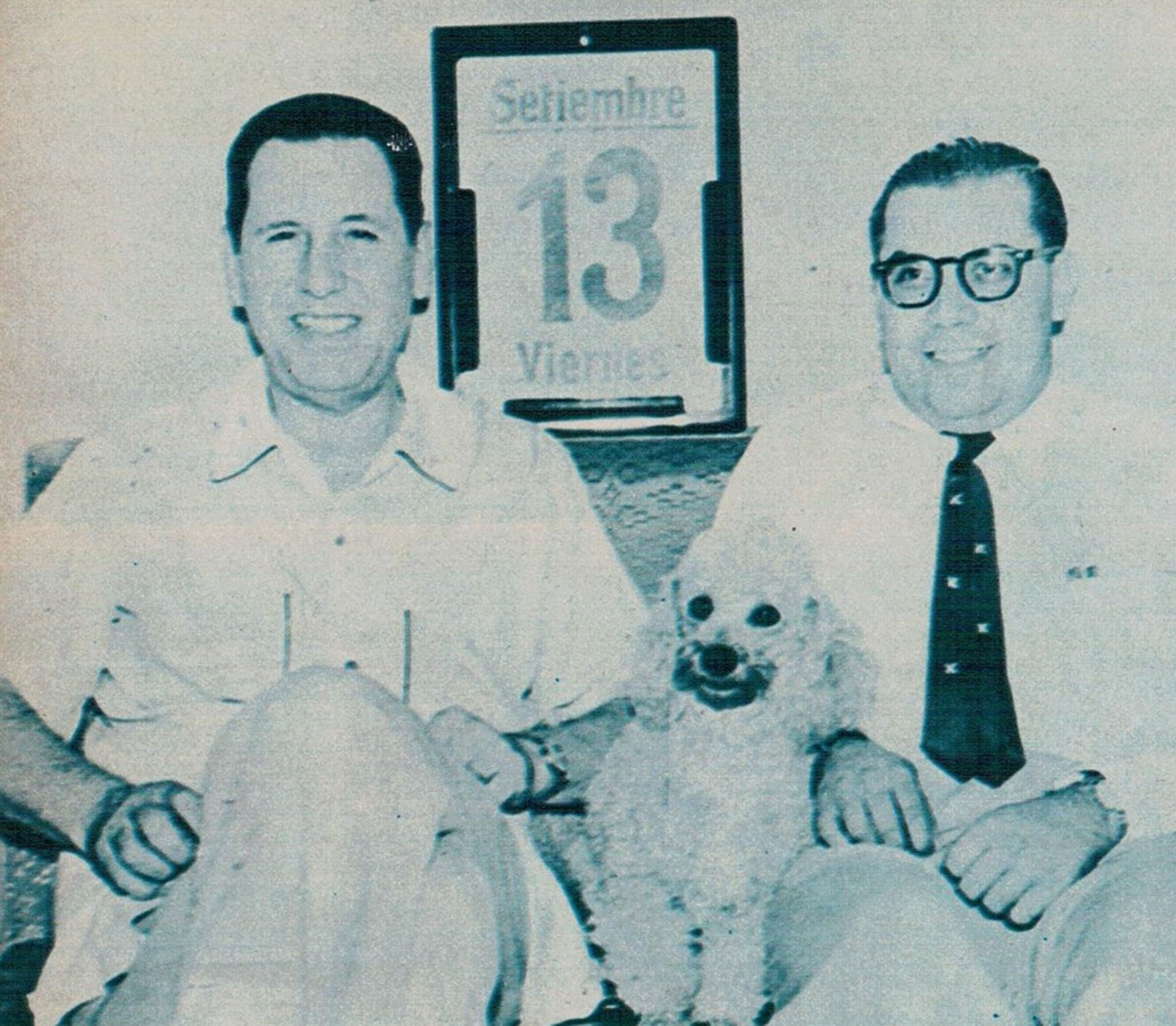 Juan Perón con Ramón Landajo