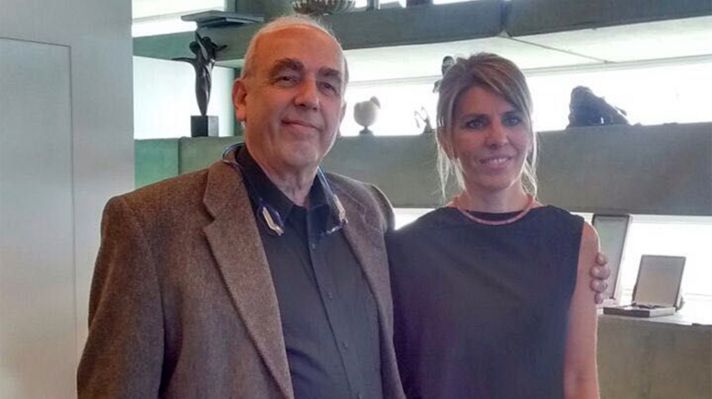 La jueza fue recibida por Yoni Peres, el hijo del ex presidente israelí Shimon