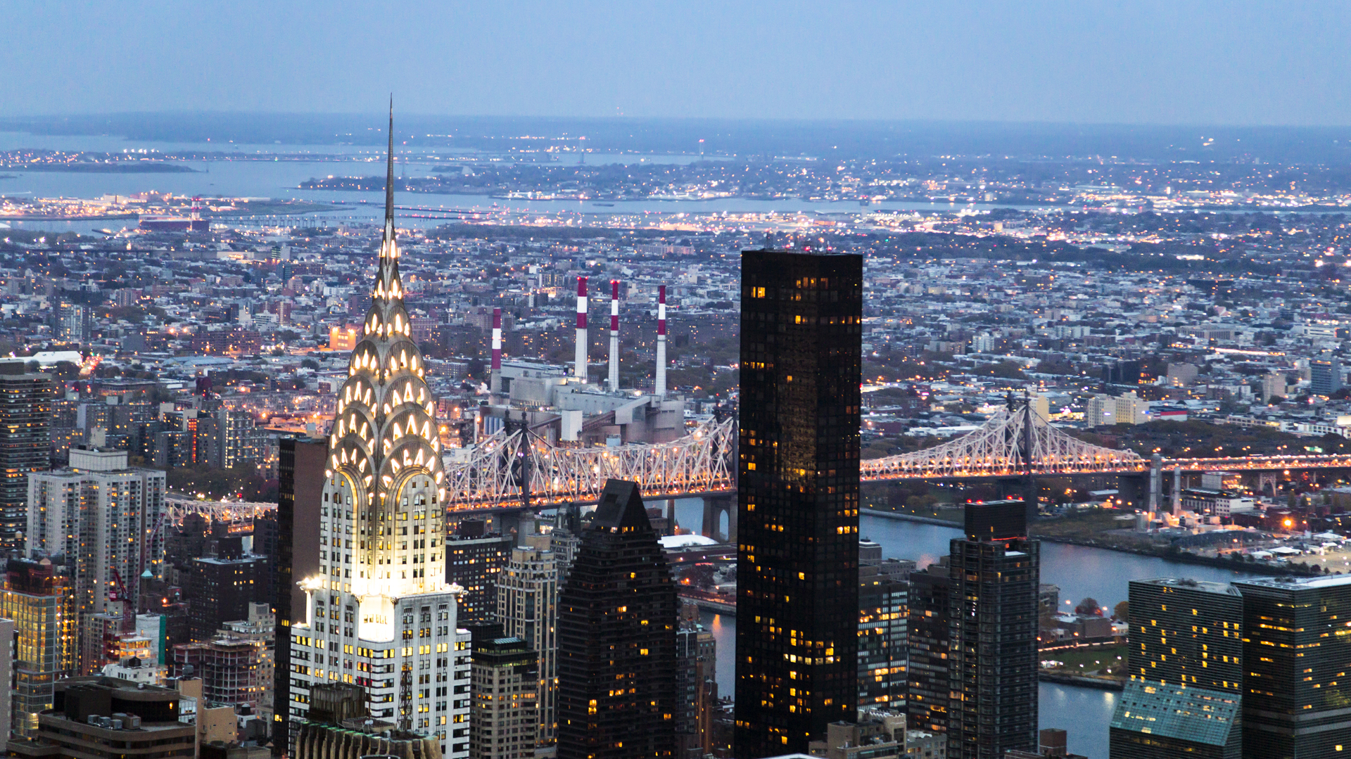 Una vista de Nueva York desde el Empire State