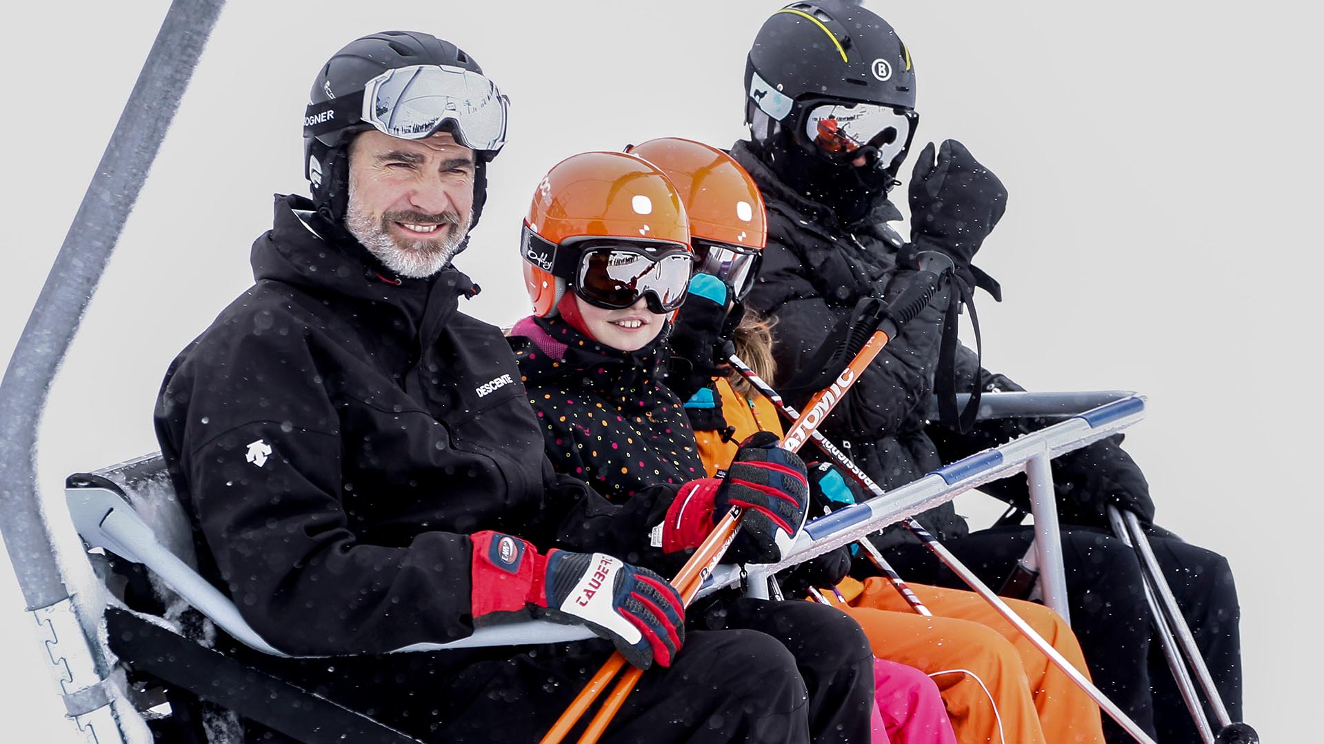 Vacaciones familiares en la montaña, en 2017.