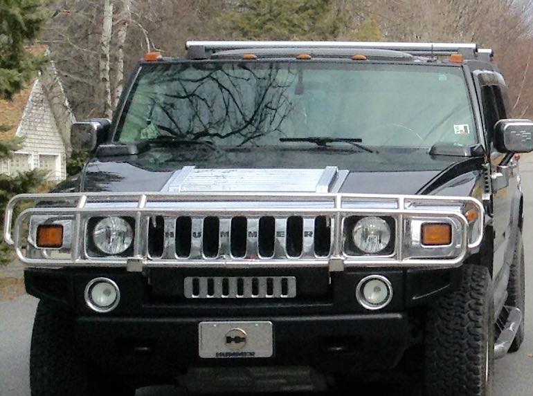 Judy Permar compartió en su Facebook una imagen de su Hummer