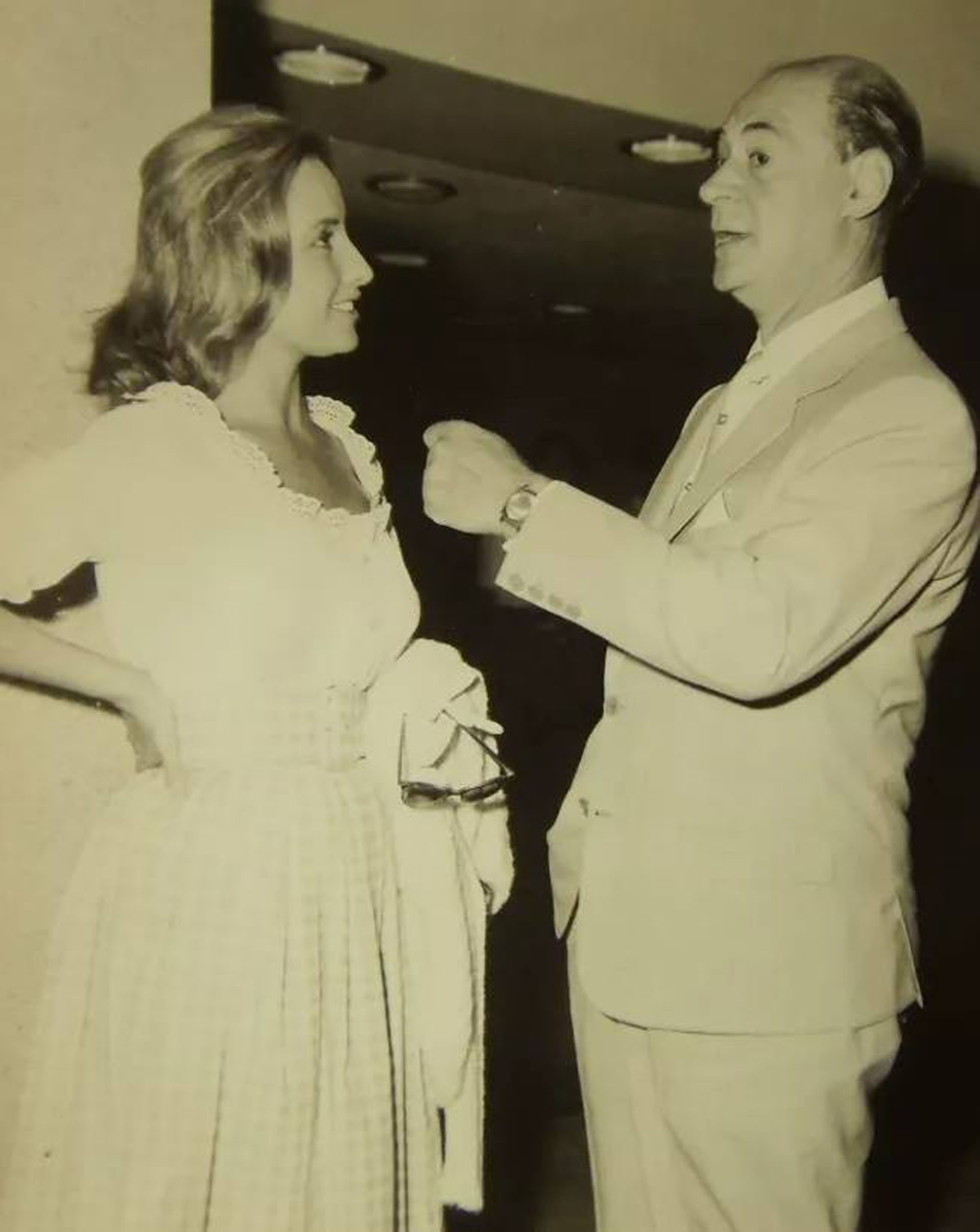 Con su colega Luis Sandrini. Protagonizaron la película “La cigarra no es un bicho” (1963), dirigida por Daniel Tinayre, entre otros títulos