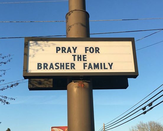 La pequeña comunidad de Alabama se vio muy afectada por la tragedia.