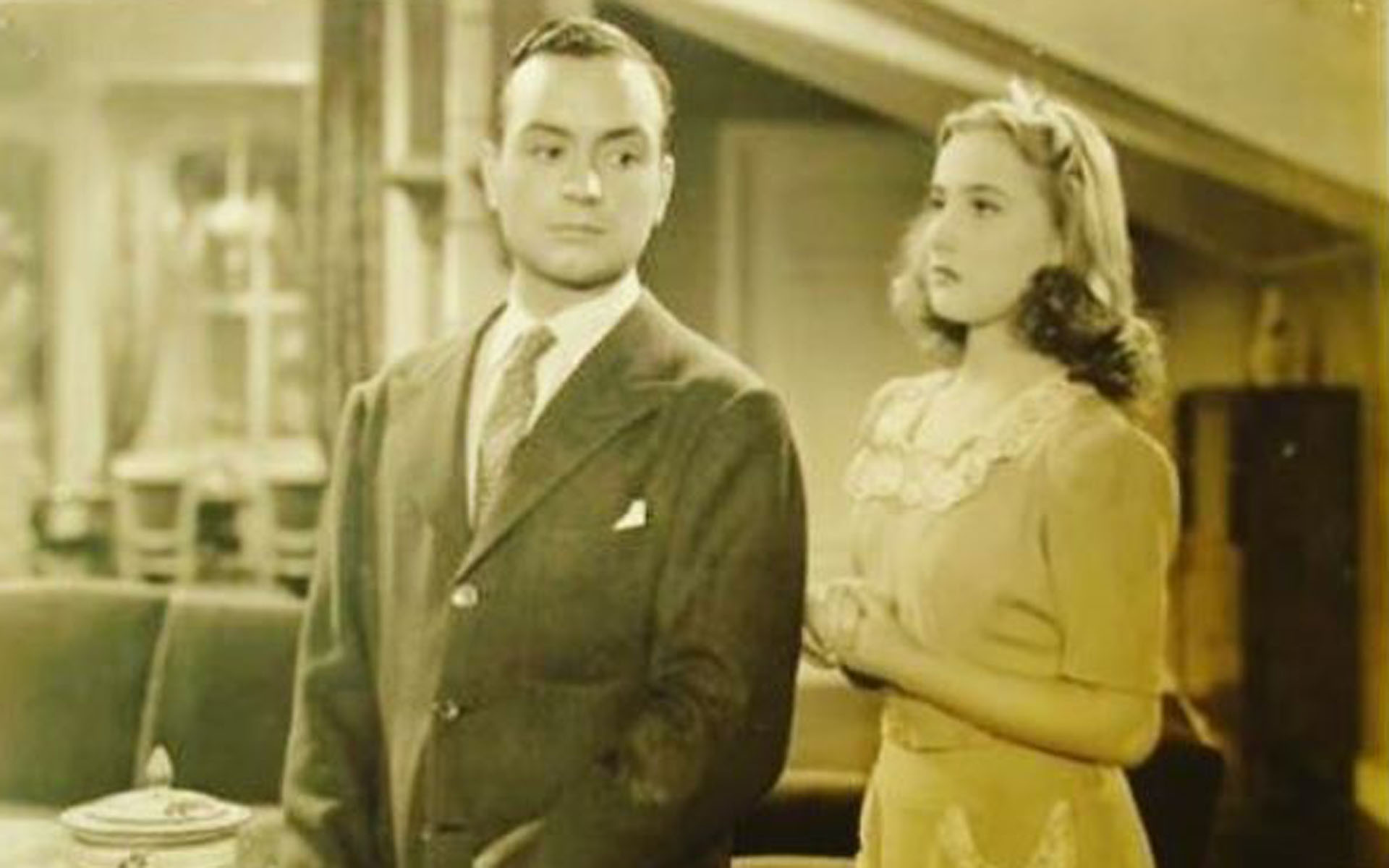 Una vieja foto con su colega Ángel Magaña