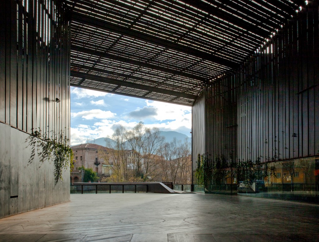 Vista desde el interior del teatro