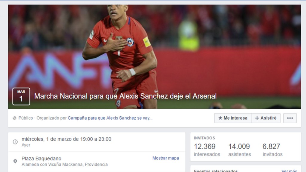 marcha alexis sanchez fracaso 1920 captura