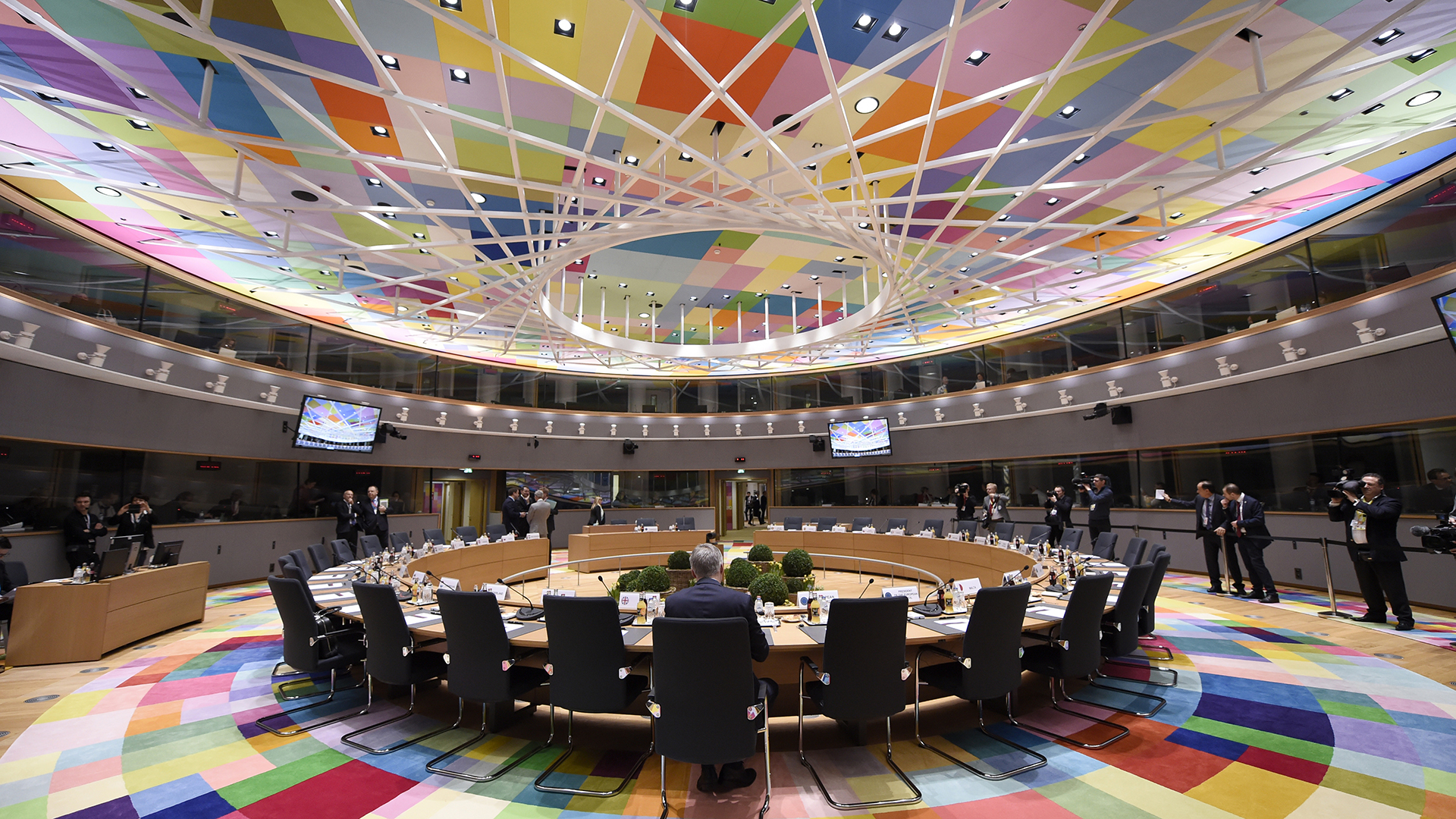 La sede del Consejo Europeo y el Consejo de la Unión Europea, en Bélgica(AFP)