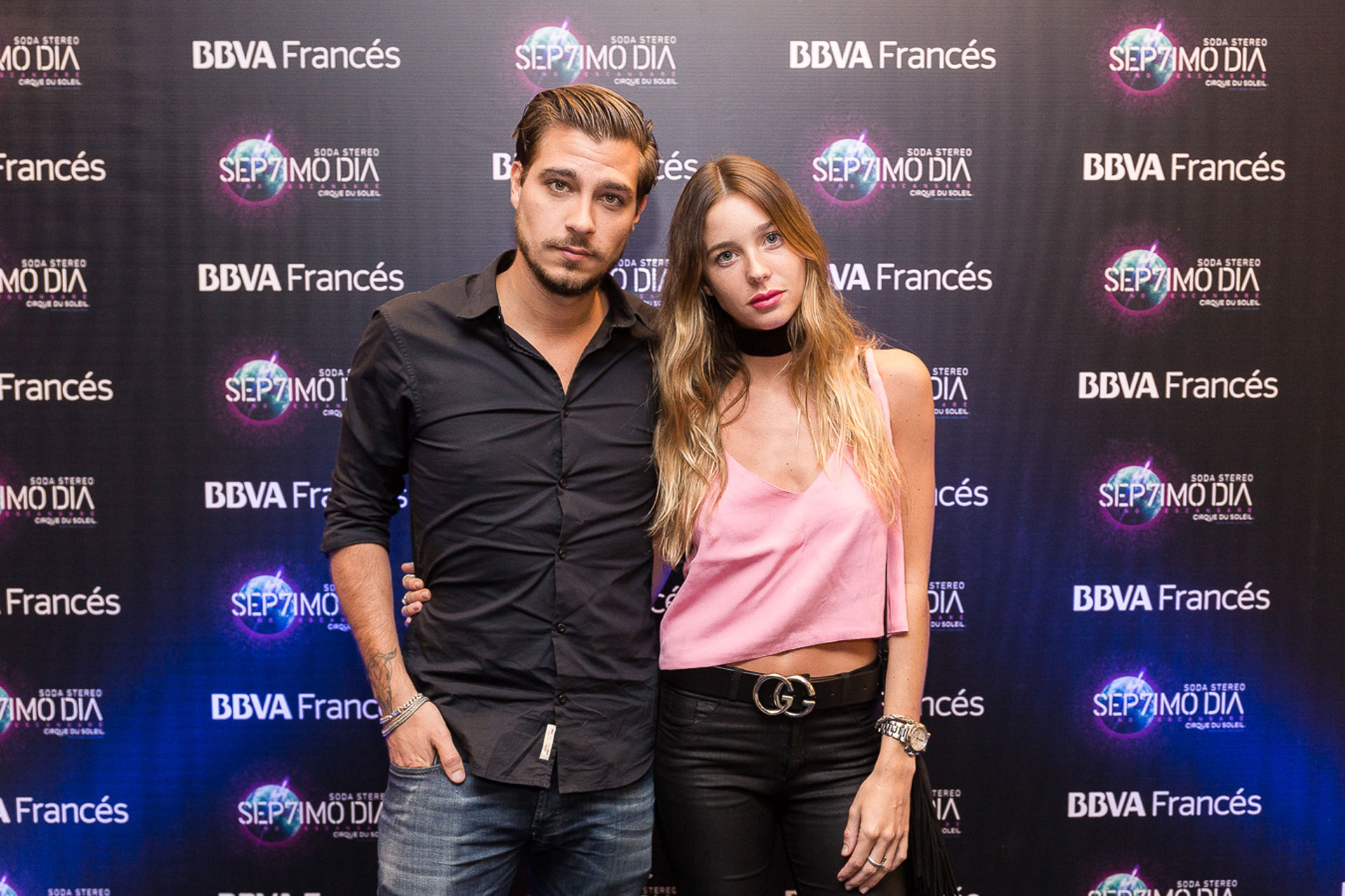 Lucia Celasco y su novio