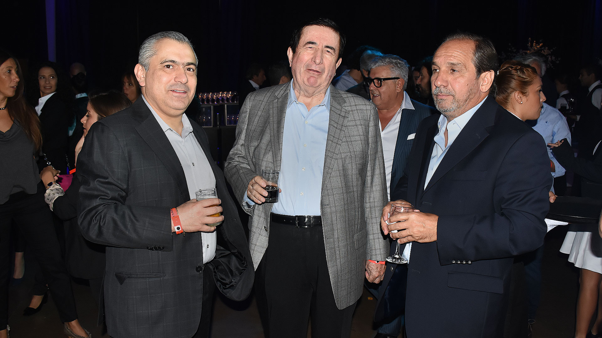 Santiago Nieto, Jaime Durán Barba y Nicolás Caputo