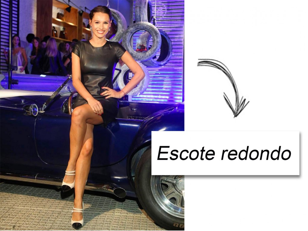 Para las mujeres de cintura ancha y busto grande evitar el cuello redondo