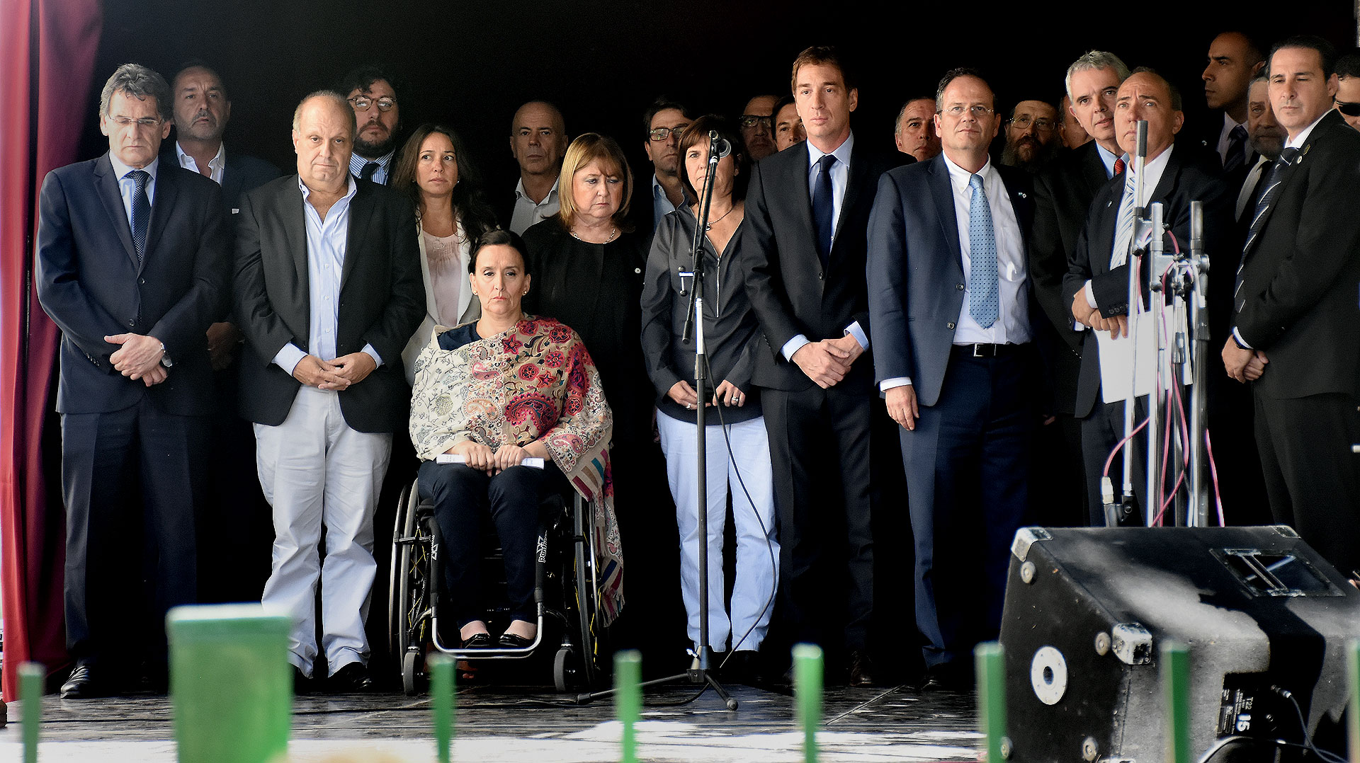 Funcionarios de la Argentina y del gobierno de Israel participaron del acto a 25 años del ataque a la Embajada
