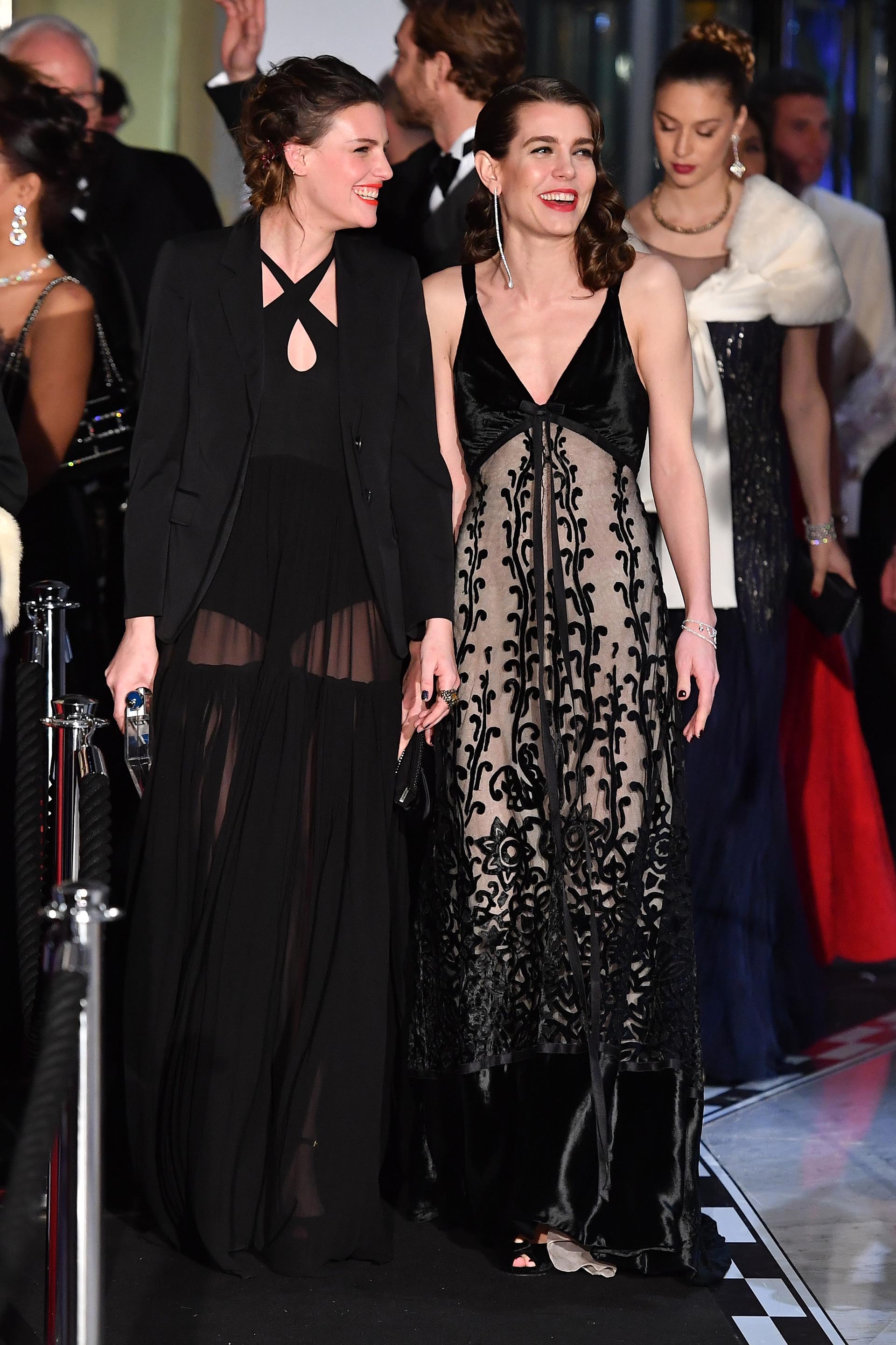 Divertidas, Juliette Maillot y Charlotte Casiraghi