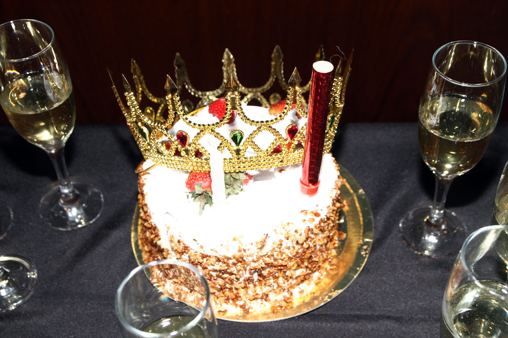 La torta de cumpleaños