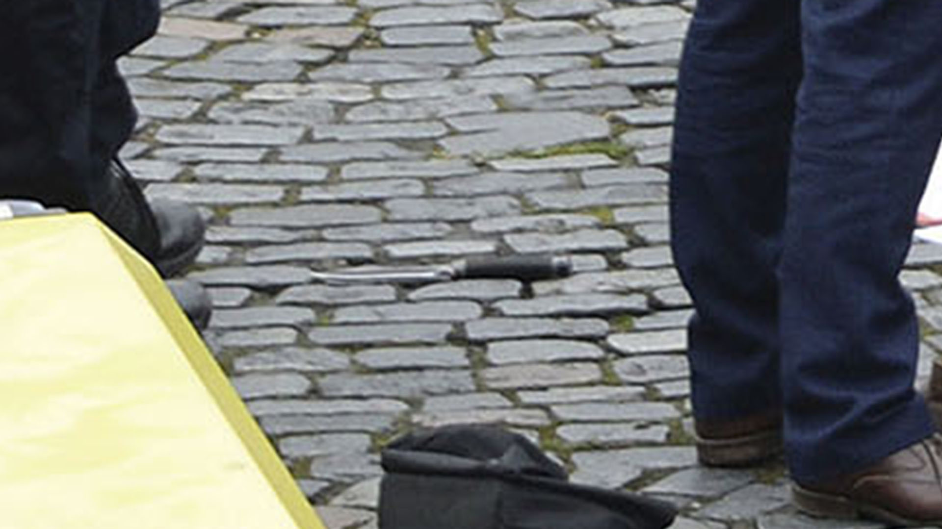 El cuchillo que utilizó el terrorista de Londres